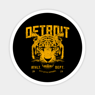 Detroit EST 2024 tiger Magnet